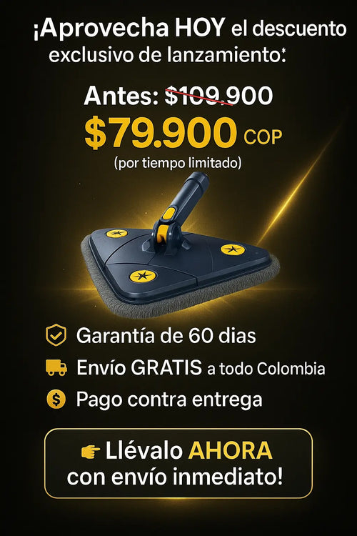 WashPro© I Trapeador Triangulo 35% OFF