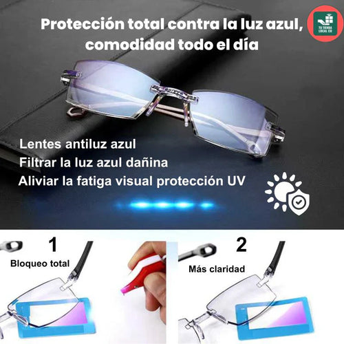 Lentes TR90 Titanium: Visión Nítida 2 en 1 y Enfoque Automático (Paga en Casa)
