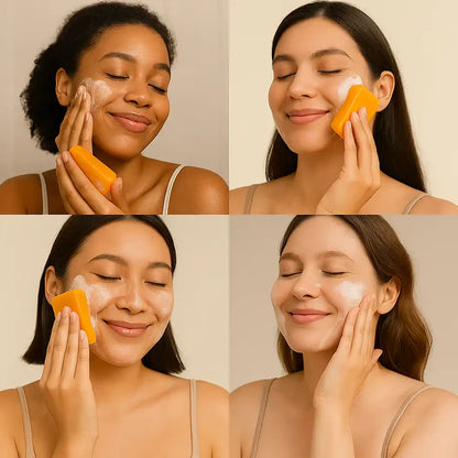 Jabón Facial Cúrcuma + Ácido Kójico | Aclara Manchas y Combate el Acné Con Nuestra Fórmula Original