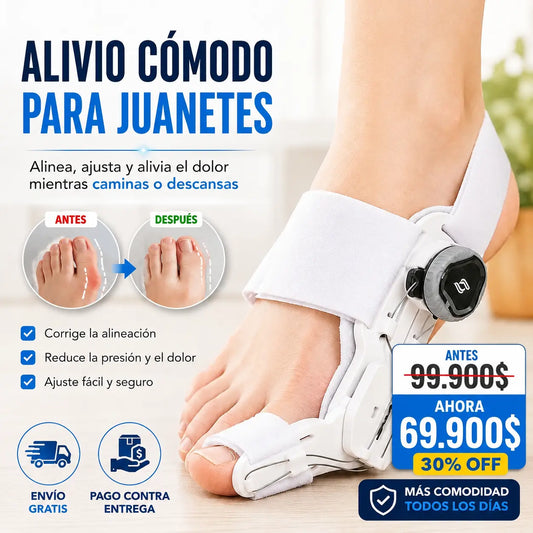 CORRECTOR DE JUANETES Sistema ComfortFlex 180° I CUIDA TUS PIES 🦶🚶✨